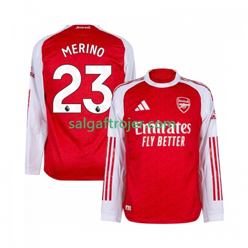 Arsenal Merino 23 Fodboldtrøjer Hjemmebanesæt 2025/26 Langærmet Arsenal Merino 23 Fodboldtrøjer Hjemmebanesæt 2025/26 Langærmet